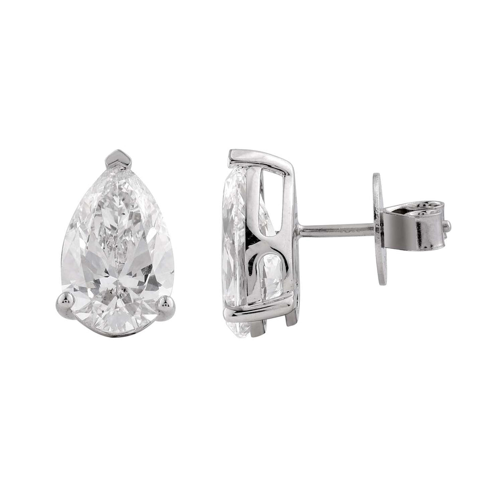 Pear Stud Earrings
