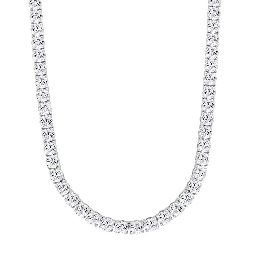 Round Tennis Necklace